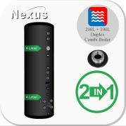 RVS Hygiëne boiler NXWT 200L+100L buffer